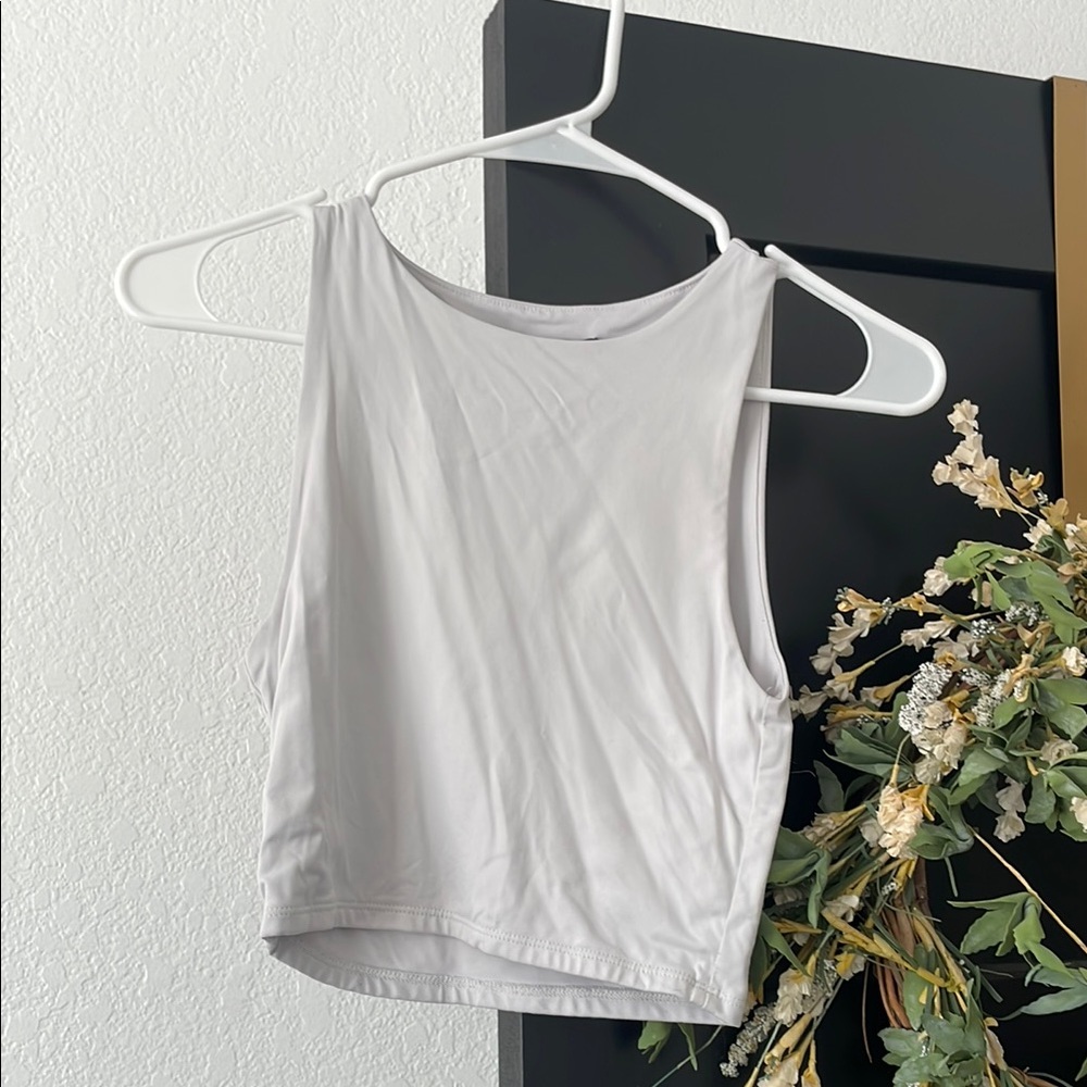 Classic White Sleeveless Top